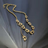 Xinyixin Titanium steel Gold Silver Color Heart Hollow Chain Neacklace for Women Collier Acier Inoxydable Femme 2022 mujer