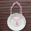 Y2K Cute Cartoon Candy Gummy Bear Choker Necklace For Girls Double Layer Two Color Contrast Acrylic Chain Necklace Jewelry Gifts