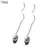 925 Sterling Silver Butterfly Threader Dangle Drop Earrings Birthd Party Hiphop Jewelry Gift Women Girl Mom Dropshipping