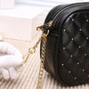 YBYT Brand 2022 Women Diamond Lattice Shoulder Bags Ladies Joker Leisure Bags Chain Shoulder Strap Messenger Crossbody Bags