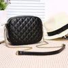 YBYT Brand 2022 Women Diamond Lattice Shoulder Bags Ladies Joker Leisure Bags Chain Shoulder Strap Messenger Crossbody Bags