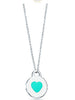 YCH Charm Gift 925 Sterling Silver Clover Heart Cross Pendant Tiff Necklace 18K Gold Rose Gold Silver Match World Jewelry