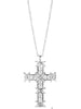 YCH Charm Gift 925 Sterling Silver Clover Heart Cross Pendant Tiff Necklace 18K Gold Rose Gold Silver Match World Jewelry