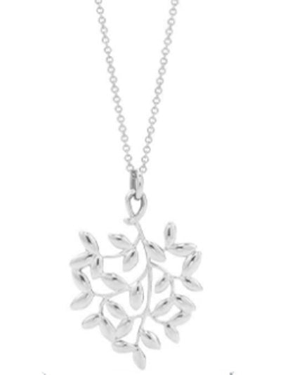 YCH Charm Gift 925 Sterling Silver Heart Shaped Bow Smile Rose Gold Pendant Tiff Necklace Silver Jewelry Match World Jewelry