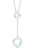 YCH Charm Gifts 925 Sterling Silver Love Hearts Round Pearl Crown Arrow Pendant Tiff Necklace Silver Jewelry Match World Jewelry