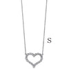 YCH Charm Gifts 925 Sterling Silver Love Hearts Round Pearl Crown Arrow Pendant Tiff Necklace Silver Jewelry Match World Jewelry