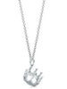 YCH Charm Gifts 925 Sterling Silver Love Hearts Round Pearl Crown Arrow Pendant Tiff Necklace Silver Jewelry Match World Jewelry