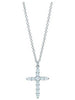 YCH Charm Gifts 925 Sterling Silver Love Hearts Round Pearl Crown Arrow Pendant Tiff Necklace Silver Jewelry Match World Jewelry