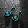 Bride Earrings Cosmetic Geo ZhaoHao Popular Rhinestone Crystal Drop Earring For Wedding Dress Fashion Baldpates #E043