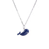YIZIZAI Cute SilverPlating Blue whale Pendant Necklace for Women SilverWomens Necklace Girls Chain Gift Jewelry Women