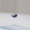 YIZIZAI Cute SilverPlating Blue whale Pendant Necklace for Women SilverWomens Necklace Girls Chain Gift Jewelry Women