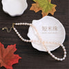 YKNRBPH Women's S925 Rice Pearl Necklace Romantic  Fine Jewwlry Anniversary Chain