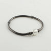 YL501 Wholesale 100% 925 Sterling Silver Jewelry Clip Snake Chain Bracelet Loom Bands DIY Compatible With European Jewelry