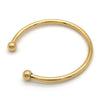 Round Charm Bracelets Stainless Steel Gold Silver Color Cuff Bracelet & Bangle for Women Jewelry Gifts Wholesale