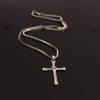 YWSHK 2021 Necklace The Fast and The Furious Celebrity Vin Diesel Item Crystal Jesus Men Cross Pendant Necklace Gift Jewelry