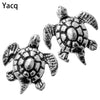 Turtle Stud Earrings 925 Sterling Silver Animal Fine Jewelry Birthd Gifts for Women Girls Mom Her Fashion Dropshipping