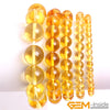Yellow Citrines Bracelet Natural Stone Bracelet DIY jewelry bracelet gift Lucky stone for Taurus, Gemini and Virgo