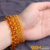 Yellow Citrines Bracelet Natural Stone Bracelet DIY jewelry bracelet gift Lucky stone for Taurus, Gemini and Virgo