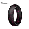 LGBT Rings Silicone G Pride Homosexual Flexible Couple Ring Wedding Engagement Jewelry Environmental silicone Female