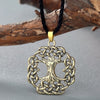 Yggdrasil Tree Of Life Necklace Women Ash Tree World Tree Viking Scandinavian Jewelry Pendant Bronze Necklace Jewelry