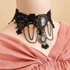 YiYaoFa Choker Necklace Gothic Jewelry Vintage Lace Necklace & Pendant Women Accessories False Collar Statement Necklace GN-22