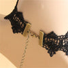 YiYaoFa Handmade Vintage Lace Choker Necklace False Collar Gothic Necklace for Women Accessories Lady Party Jewelry GN-19