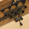 YiYaoFa Handmade Vintage Lace Choker Necklace False Collar Gothic Necklace for Women Accessories Lady Party Jewelry GN-19