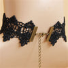 YiYaoFa Vintage Lace Choker Necklace for Women Accessories False Collar Statement Necklace Gothic Lady Wedding Jewelry GN-54
