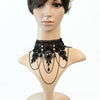 YiYaoFa Vintage White Lace Choker Necklace False Collar Statement Necklace for Women Accessories Lady Gothic Party Jewelry GY120