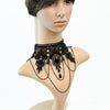 YiYaoFa Vintage White Lace Choker Necklace False Collar Statement Necklace for Women Accessories Lady Gothic Party Jewelry GY120
