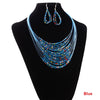 2020 Fashion Seed Beads Bib Necklaces Colliar 5 Colors Bohemian Women Female Party Statement Jewelry Gifts