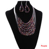2020 Fashion Seed Beads Bib Necklaces Colliar 5 Colors Bohemian Women Female Party Statement Jewelry Gifts