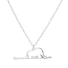 Yiustar   Little Prince Necklace for Women Girls Jewelry Le Petit Prince Charms Necklace Snake Elephant Necklace
