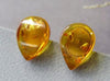 100% Amber Earrings Wholesale 3 Optional Tiny Teardrop Chic Creative Natural Baltic Amber Stud Earrings Jewelry Supplies