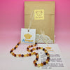 100pcs/lot 33cm Natural Amber Teething Necklace for Baby 100% Real Baroque Styles Original Baltic Amber Jewelry Wholesale