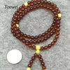 19.6g 108 Amber Beads Mala Bracelet Necklace 6.5mm Baltic Amber Buddha Bracelet Prayer Bless Buddhist Bracelet/Necklace