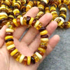 33g New Amber Stretch Bracelet for Adult Gorgeous Gift Irregular Handmade Genuine Baltic Natural Amber Jewelry Wholesale