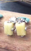 4 Colors Chic Amber Earrings for Women Tiny Creative 100% Natural Baltic Amber Stud Earrings Jewelry Supplies Wholesale