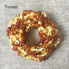 5pcs/lot Baby Amber Bracelet for Gift Natural Golden Cognac Beads Women Custom Jewelry Baltic Amber Bracelets Wholesale