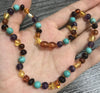 9 Colors Baltic Amber Necklace Wholesale Baby Adult Natural Amethyst Quartz 6mm Gemstone Amber Bracelet Jewelry Supplier