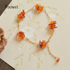 Amber Chips Bracelets for Women Girl Amber Rocks Beads Unique Designs Little Gifts Natural Trendy Women Jewelry Suppliers