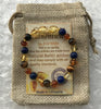 Baby Teething Amber Bracelet/Necklace Natural Lapis Lazuli Tiger Eye Gemstone Gift Women Baltic Amber Jewelry Wholesale