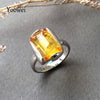 Baltic Genuine Amber Rings for Women Gorgeous Gift Certificate Golden Gems Size 7 Natural Amber Wedding Jewelry Wholesale