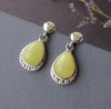 Butterscotch Amber Earrings for Gifts Authentic Natural Beads Drop Earring European Women Design Baltic Amber Ear Jewelry