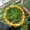 Irregular Amber Bracelets for Baby Adult Gift Knot Beaded Bracelet Baltic Amber Chips Natural Gemstone Jewelry Wholesale