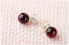 Natural Amber Earrings for Female Baltic Sea Round Amber Beads Genuine Amber Ear Jewelry Offer Certificate Authenticity