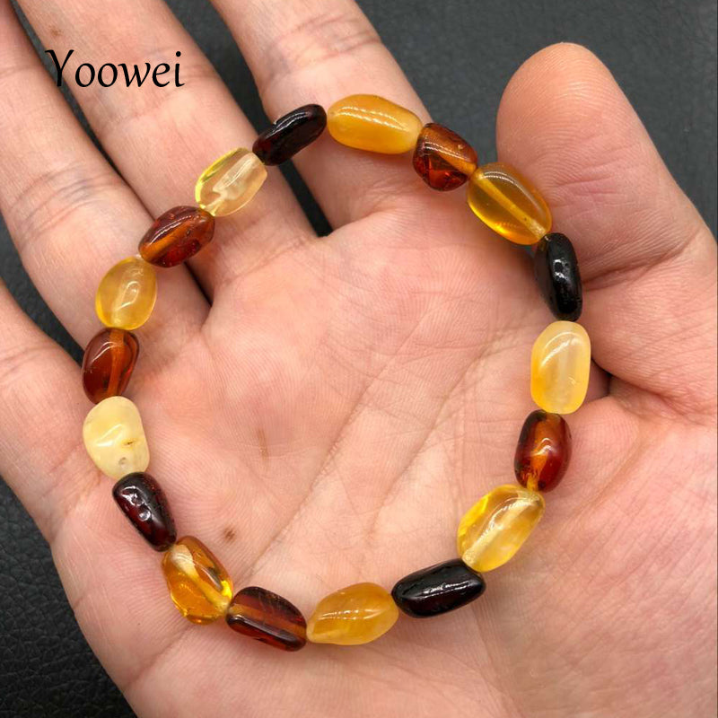 Wholesale Price 100% Real Amber Bracelet for Women Genuine Original Beads Natural Stones Baltic Amber Jewelry Wholesale