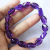 Wholesale prices 100% Natural Amethyst Crystal Beads Bracelet 11-12mm