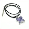 21MM Natural Crystal Druse Amethyst For Man Women Pendant Necklaces Unisex Plant Trendy Pendant Necklaces Party 6 Colour