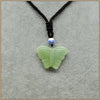40MM Insect Butterfly Pendant Necklaces Women 2020 Natrual Chalcedony Agate Malachite Turquoise Rose Quartz Aventurine
